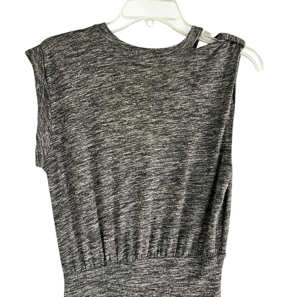 IRO Plush Dress Mixed Grey Mini T Shirt Dress Size Extra Small - Picture 4 of 8